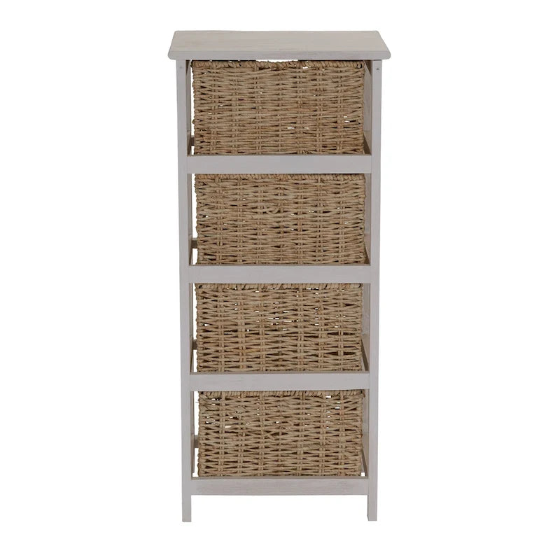 Household Essentials Storage Chest of 4 Drawers