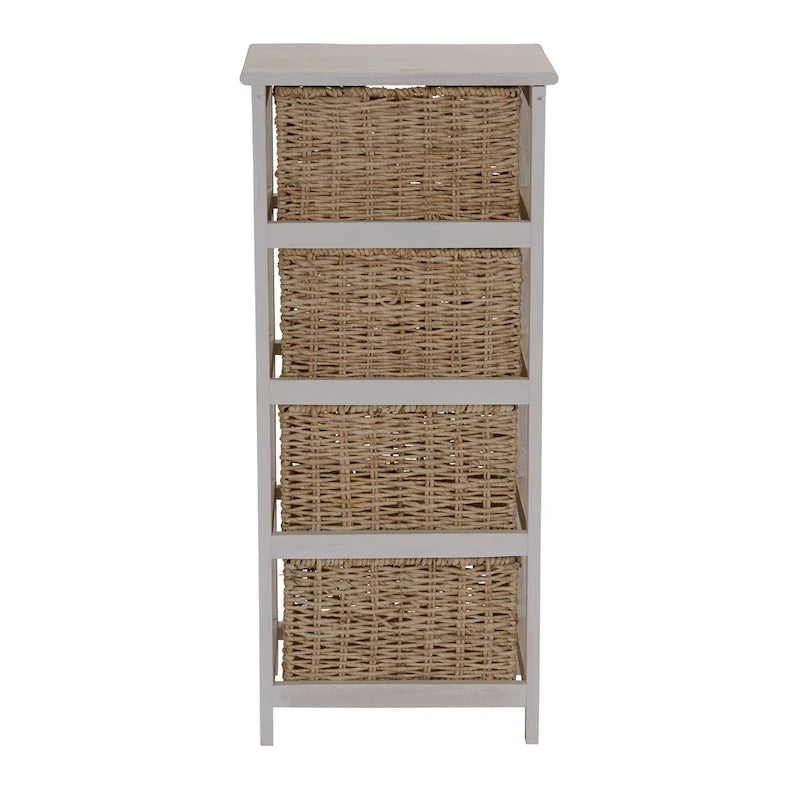 Household Essentials Storage Chest of 4 Drawers
