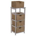 Household Essentials Storage Chest of 4 Drawers