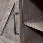 Weathered Taupe Wood Sofa Table