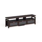 Espresso Contemporary TV Console, 71", Single
