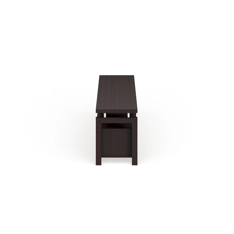 Espresso Contemporary TV Console, 71", Single