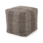 Bowmont Hand-Crafted Cotton Cube Pouf