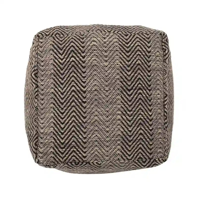 Bowmont Hand-Crafted Cotton Cube Pouf