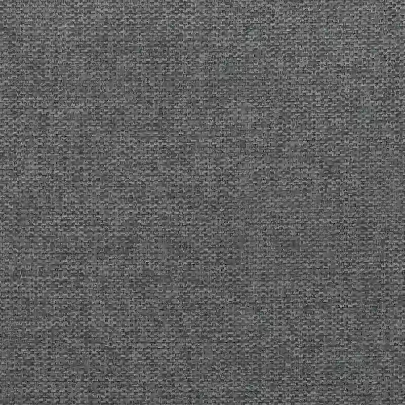 Green / Grey Chenille Upholstered Side Chair, Black Metal Legs, Set of 2