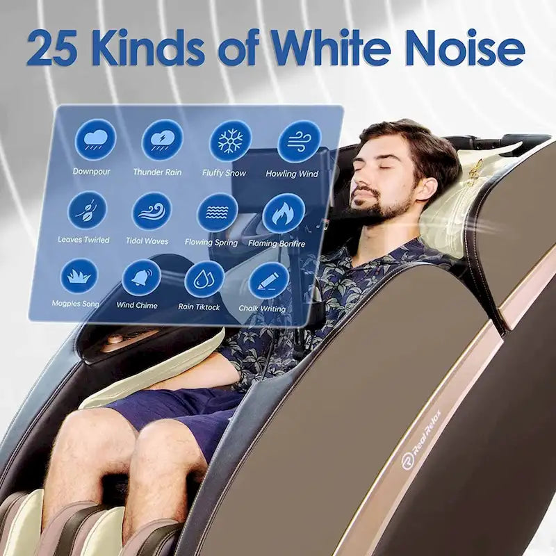 PS6500 4D Massage Chair with AI Care, Voice Control, Wireless Charging and Super Long SL Track