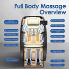 PS6500 4D Massage Chair with AI Care, Voice Control, Wireless Charging and Super Long SL Track