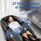 PS6500 4D Massage Chair with AI Care, Voice Control, Wireless Charging and Super Long SL Track