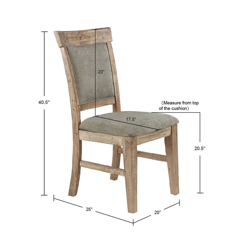 Oliver Dining Side Chair (Set of 2pcs)