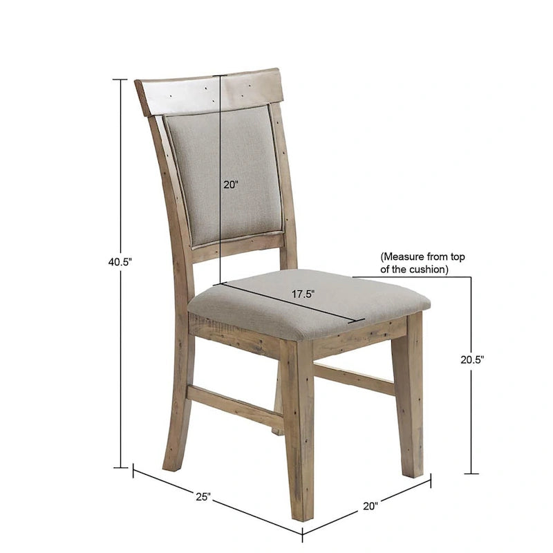 Oliver Dining Side Chair (Set of 2pcs)