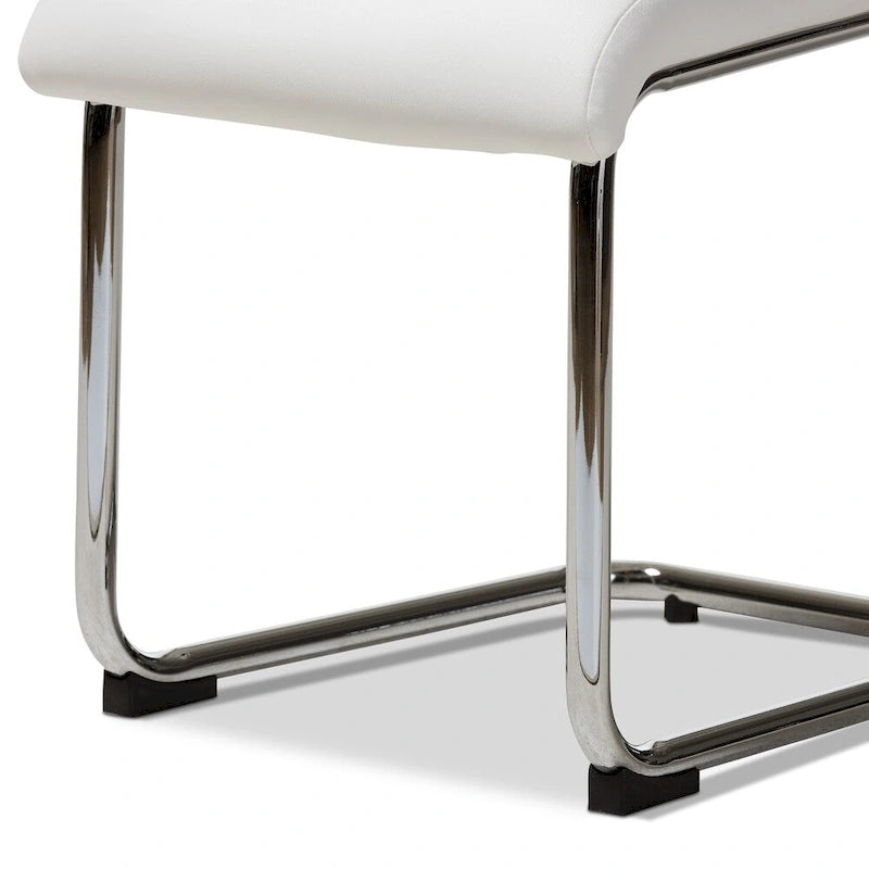 Modern Faux Leather Dining Chair 4-Piece Set