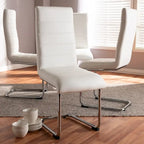 Modern Faux Leather Dining Chair 4-Piece Set