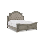 Lodenbay Antique Gray Panel Bed