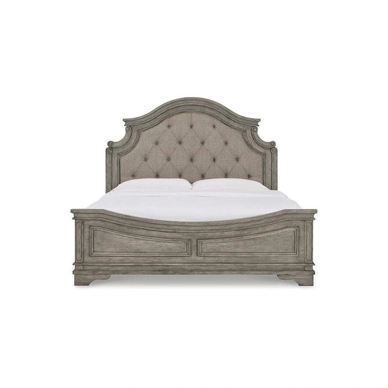 Lodenbay Antique Gray Panel Bed