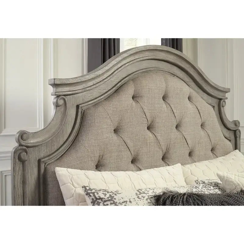 Lodenbay Antique Gray Panel Bed