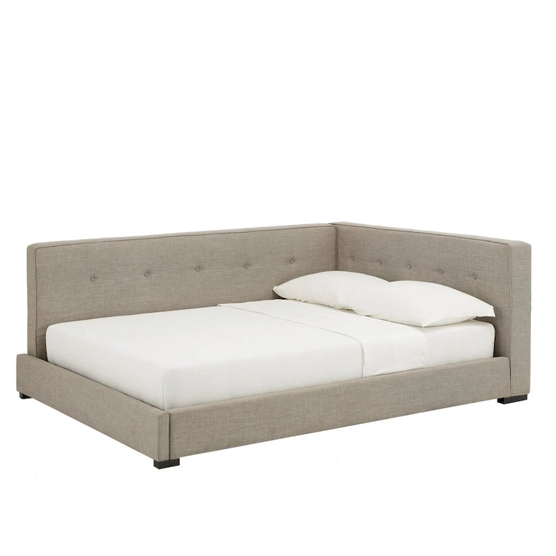 Basingstoke Grey Full Size Lounger