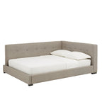 Basingstoke Grey Full Size Lounger