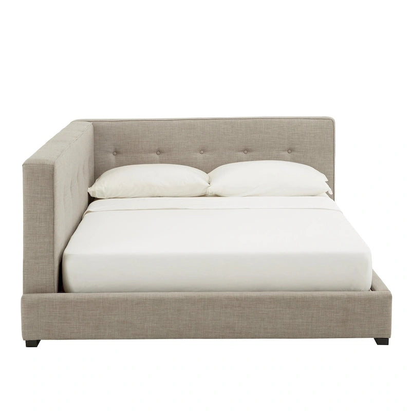Basingstoke Grey Full Size Lounger