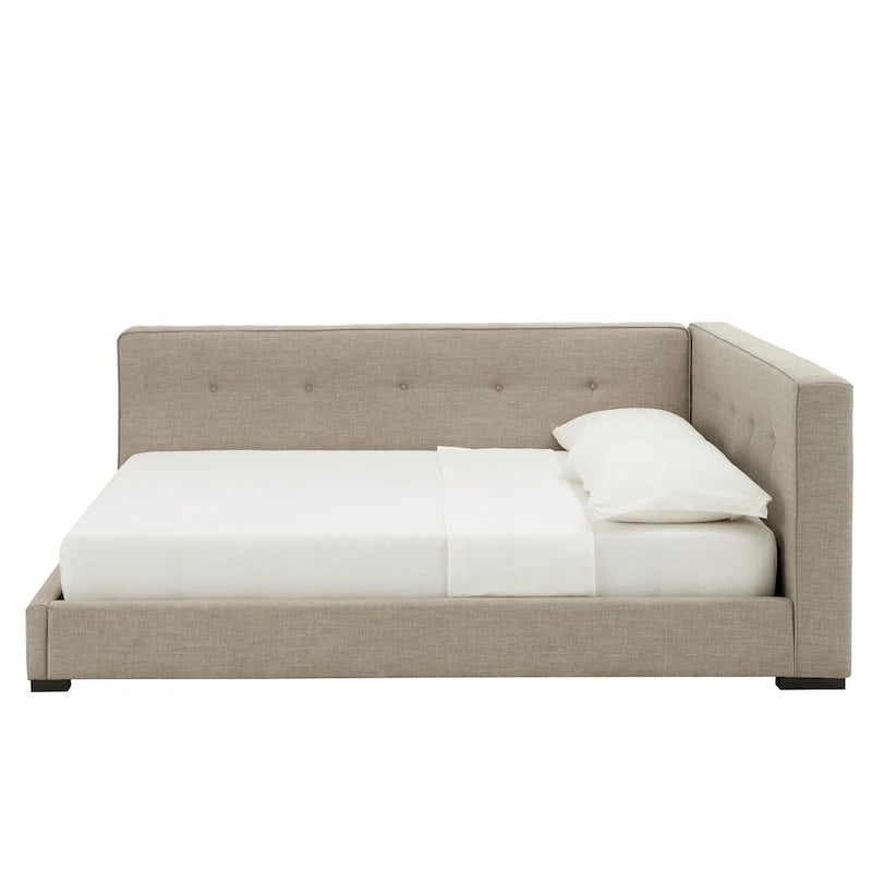 Basingstoke Grey Full Size Lounger