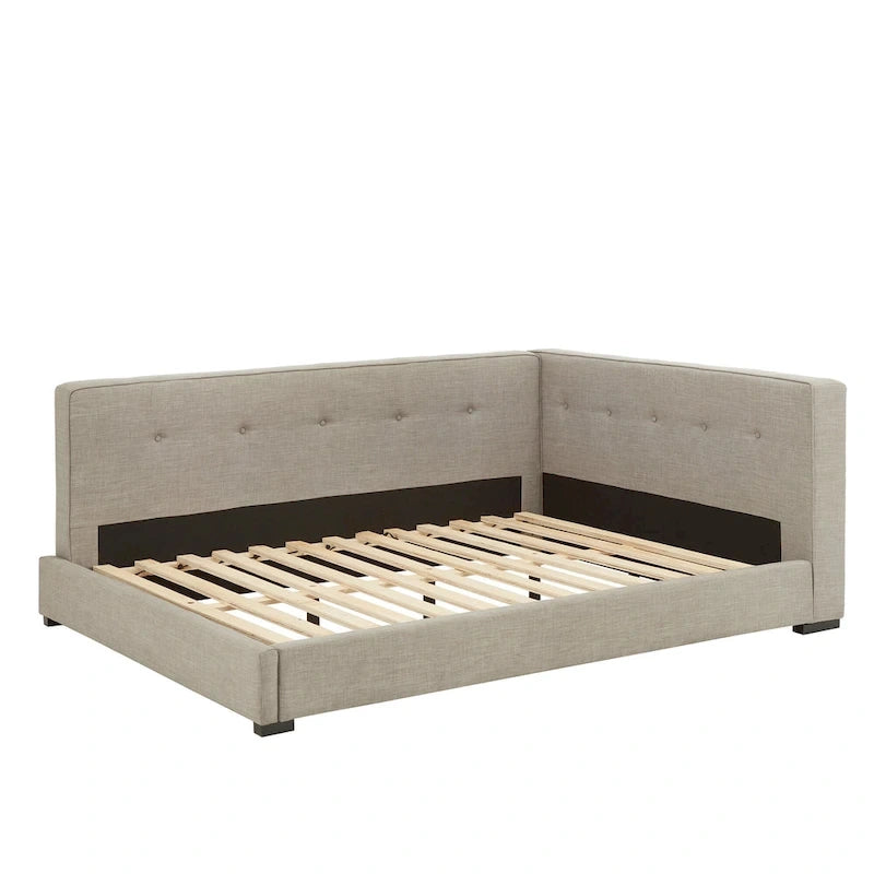 Basingstoke Grey Full Size Lounger