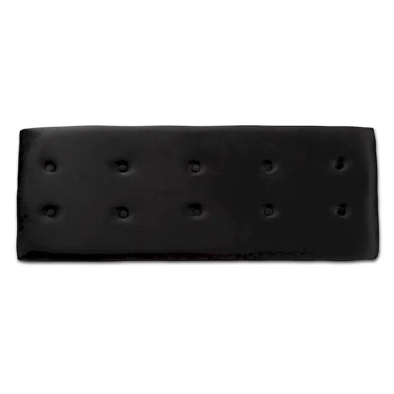 Velvet Button-Tufted Storage Bench, Grey/Green/Navy/Black & Dark Brown, Seats 1