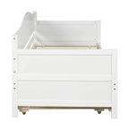 High-Quality Pine Twin Daybed with Trundle, Sofa Bed