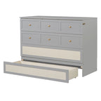Full Size Murphy Bed with Large Drawers