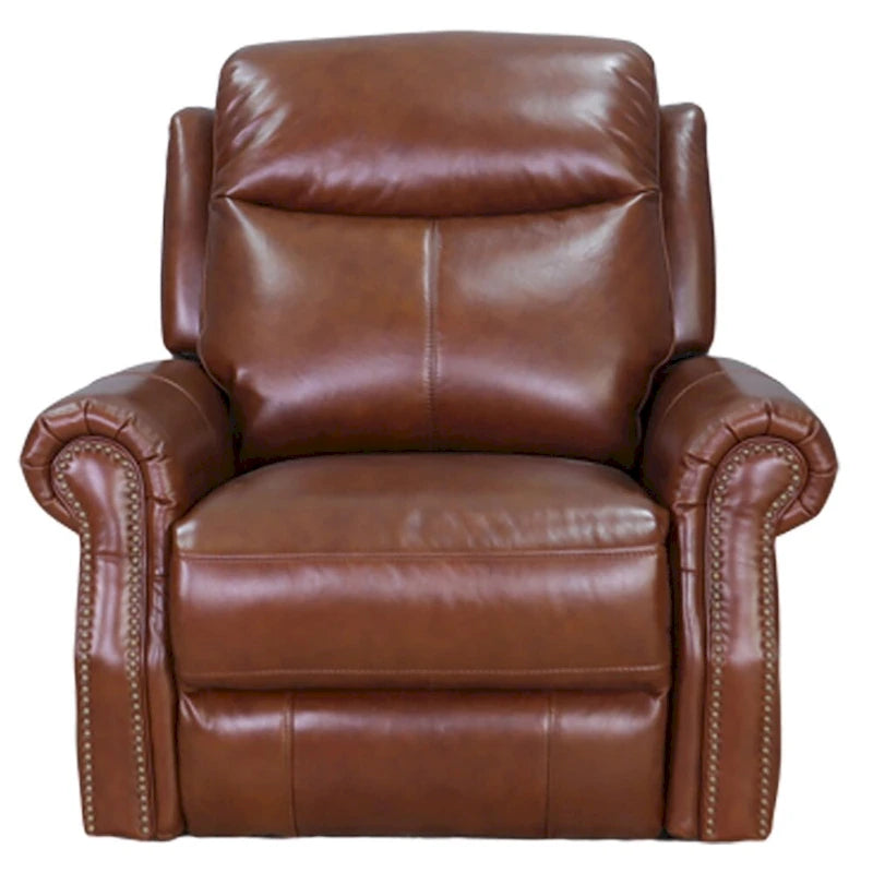 Pecan Brown / Bristol Cocoa Zero Gravity Power Recliner, 1-Seat, Top Grain Leather