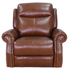 Pecan Brown / Bristol Cocoa Zero Gravity Power Recliner, 1-Seat, Top Grain Leather
