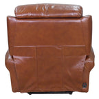 Pecan Brown / Bristol Cocoa Zero Gravity Power Recliner, 1-Seat, Top Grain Leather