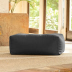 Large Outdoor Bean Bag Ottoman – Multi-Color, Sunbrella Fabric, 1-Person