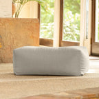 Large Outdoor Bean Bag Ottoman – Multi-Color, Sunbrella Fabric, 1-Person