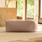 Large Outdoor Bean Bag Ottoman – Multi-Color, Sunbrella Fabric, 1-Person