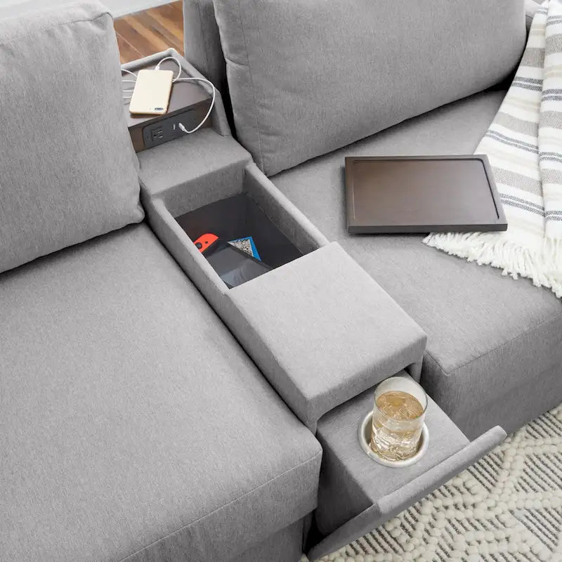 Flex Narrow Hub for Modular Sectional - 10 x 24 x 37