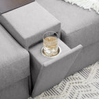 Flex Narrow Hub for Modular Sectional - 10 x 24 x 37