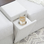 Flex Narrow Hub for Modular Sectional - 10 x 24 x 37