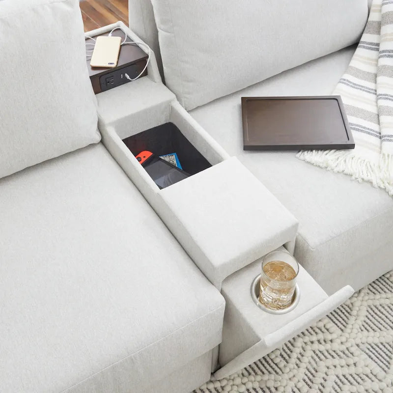 Flex Narrow Hub for Modular Sectional - 10 x 24 x 37
