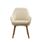 Contemporary Fabric Upholstered Accent Chair