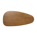Melvin 60 Oak Wood Oblong Oval Console Table